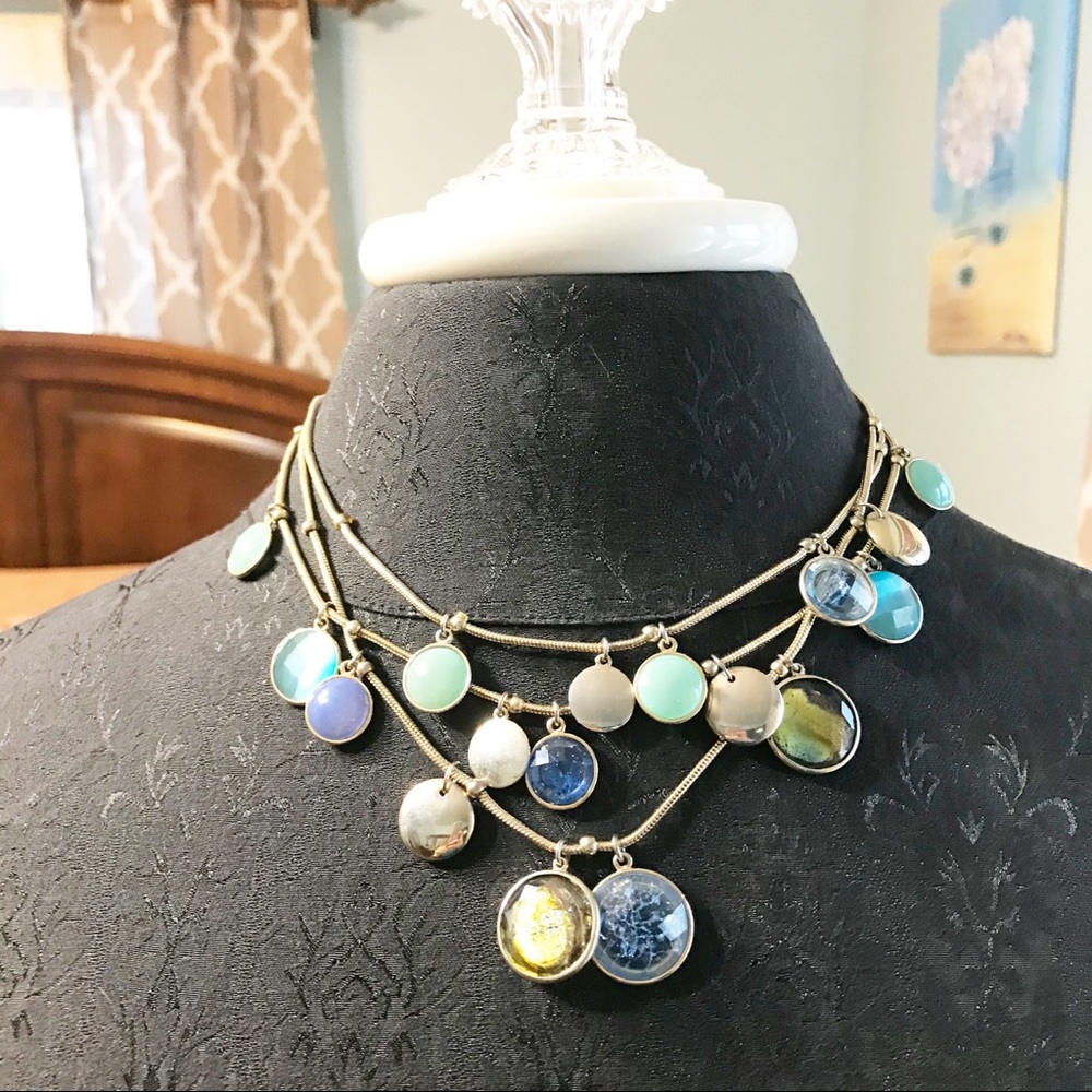 Decorative Glass Beaded Necklace